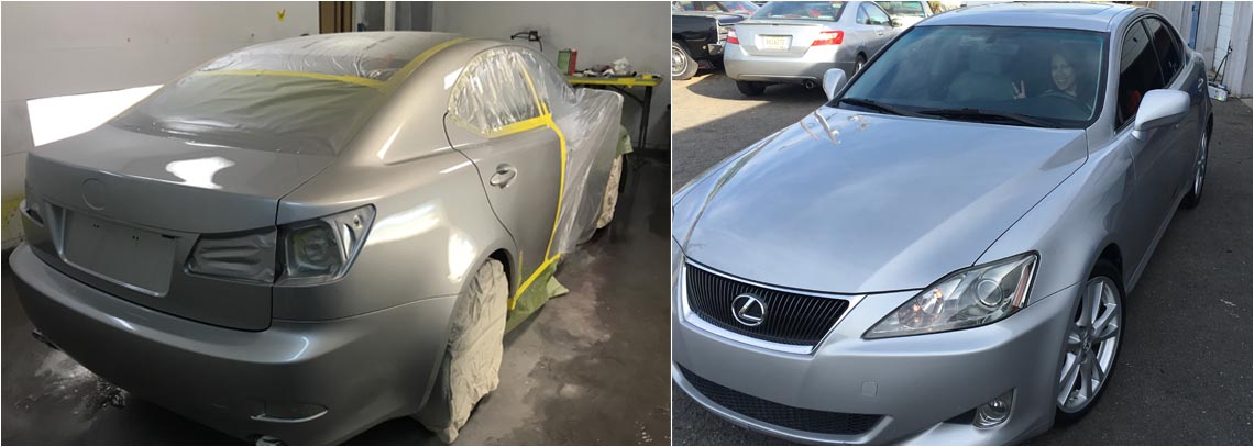 car paint and body work